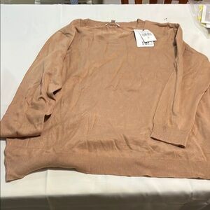 Tan Long Sleeve Sweater